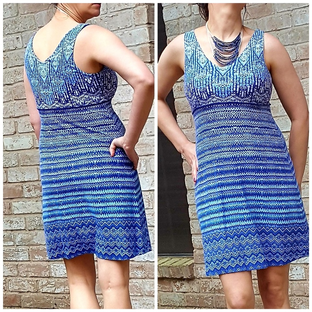 Athleta | Santorini tribal pattern dress M